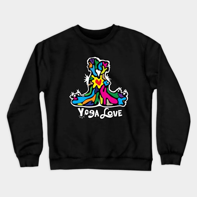 Yoga Love Crewneck Sweatshirt by AVEandLIA